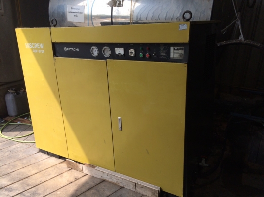 ปั้มลม hitachi 50 hp มือสอง พร้อมใช้