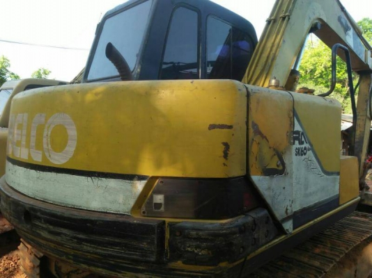 ขายรถแบคโฮ KOBELCO SK60-/// เอกสารเล่ม ระบบไฟเต็ม แอร์พร้อม ราคา 590000 ขายรถแบคโฮ KOBELCO SK60-/// เอกสารเล่ม ระบบไฟเต็ม แอร์พร้อม ราคา 590000