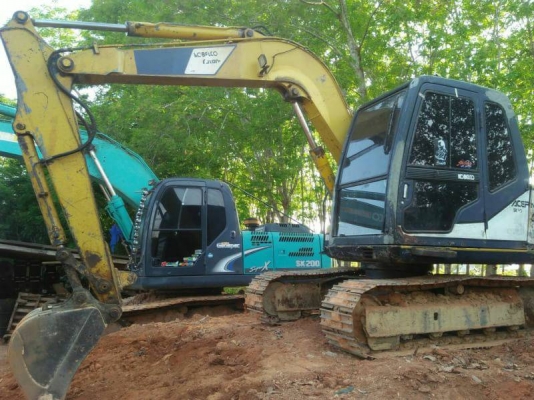 ขายรถแบคโฮ KOBELCO SK60-/// เอกสารเล่ม ระบบไฟเต็ม แอร์พร้อม ราคา 590000