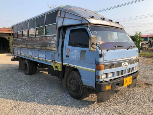 ขายครับ/รถบรรทุก 6ล้อ ISUZU NPR58P 110 แรง ปี 43 ยาว 5 เมตร พร้อมหลังคาโดยสาร ใช้งานได้เลย ⚡️⚡️⚡️ราค