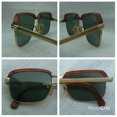 แว่นตาโกลด์ฟิลด์ที่ล้ำค่าที่สุด 20 K สัดส่วนทองคำบริสุทธิ์ 83.33\% อัตราส่วนน้ำหนักทองกับโลหะ 90/100
