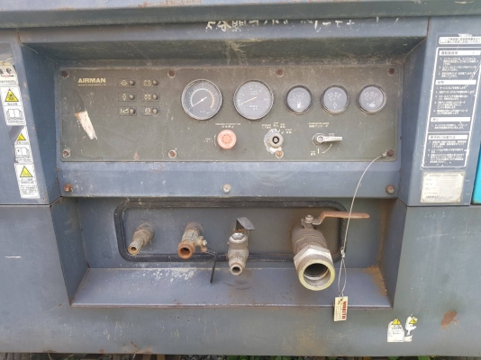ปั้มลม AIRMAN PDS530S from Japan เดิมๆสนิท ยังไม่เคยใช้ในไทย 530CFM. 11bar.