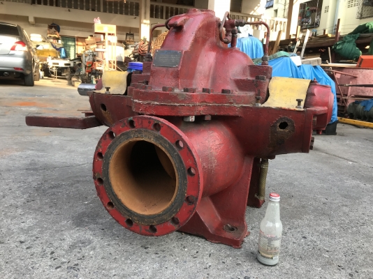 ขายหัวปั๊มน้ำแรงเหวี่ยง Split Case Ebara pump ขนาดเข้า 8นิ้ว ออก 4นิ้ว รุ่นส่งน้ำไกล made in Japan ใบพัดทองเหลือง สภาพสวยมาก หมุนนิ่ม พร้อมใช้งาน