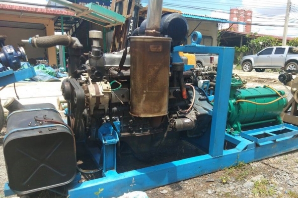 เครื่องยนต์พร้อมปั๊มน้ำแรงดันสูง