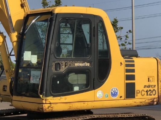 ขายรถขุด KOMATSU PC120-6E ลายหัวกระแทก นำเข้าเองจากญี่ปุ่น สภาพสวยพร้อมใช้ มีVDOการทำงานครับ