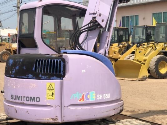 ขายรถขุด SUMITOMO SH55U-2 (เทียบเท่า PC50) (2,XXX ชั่วโมง) นำเข้าเองจากญี่ปุ่น สภาพพร้อมใช้ มีVDOการทำงานครับ ขายรถขุด SUMITOMO SH55U-2 (เทียบเท่า PC50) (2,XXX ชั่วโมง) นำเข้าเองจากญี่ปุ่น สภาพพร้อมใช้ มีVDOการทำงานครับ