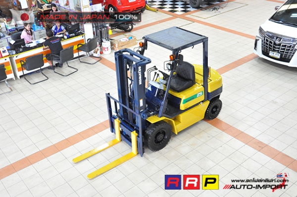 ขายรถโฟล์คลิฟท์มือสอง KOMATSU รุ่น FD25HW-11-470418 นำเข้าจากประเทศญี่ปุ่น 100\% ไม่เคยใช้งานในไทย ขายรถโฟล์คลิฟท์มือสอง KOMATSU รุ่น FD25HW-11-470418 นำเข้าจากประเทศญี่ปุ่น 100\% ไม่เคยใช้งานในไทย