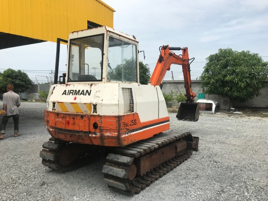 ขายถูกรถแบคโฮAIRMANรุ่นHM45Sนำเข้าญี่ปุ่นไม่เคยใช้งานในไทยเอกสารพร้อม แทร็กเหล็กเครื่องอีซูซุ4สูบสูบสภาพพร้อมใช้งาน 081-8302909 จิรโรจน์ Line : Jiraroj2909