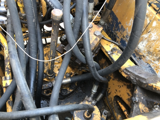 แยกอะไหล่ แมคโคKOMATSU 120-3 เครื่อง6BB ปั้มเดิม