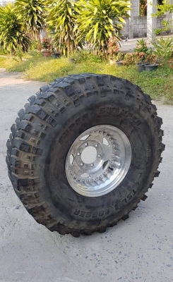 ขายล้อ CENTER พร้อมยาง SWAMPER 38" ไว้ทำอะไหล่ครับ (1วง)