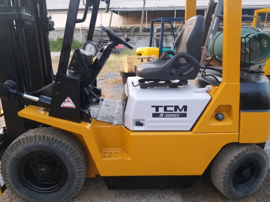 ขายรถยก TCM FG20 N4 เครื่องเบนซิล H20 ใช้แก๊ส ติดตั้งระบบแก๊สจากญี่ปุ่น เสาสูง 3 เมตร ยกได้ 2 ตัน เกียร์ออโต้ รถนอกนำเข้า ติดต่อ 098-7962549