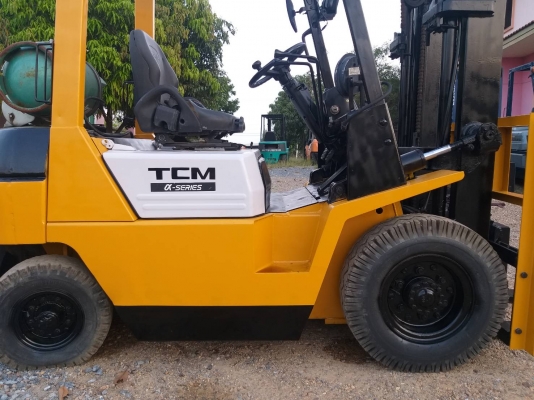 ขายรถยก TCM FG20 N4 เครื่องเบนซิล H20 ใช้แก๊ส ติดตั้งระบบแก๊สจากญี่ปุ่น เสาสูง 3 เมตร ยกได้ 2 ตัน เกียร์ออโต้ รถนอกนำเข้า ติดต่อ 098-7962549