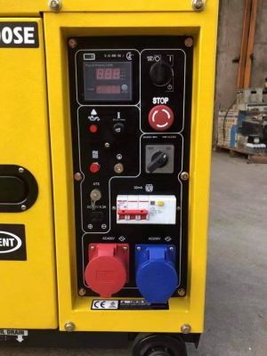 เครื่องปั่นไฟ ขนาด 6.3 KW 230V 1 เฟส รับประกัน1ปี มีสินค้าพร้อมส่ง