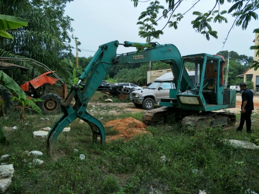 ขายแบคโฮKUBELCO SK60-1 เอกสารซื้อขายราคา 195,000
