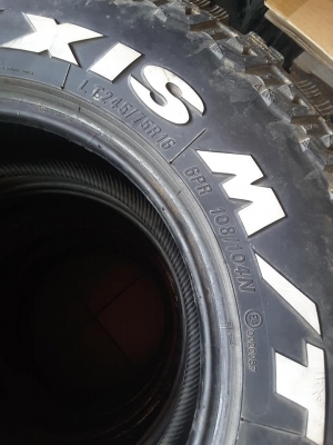 Maxxis MT 245-75-16 ปี12 สภาพสวยๆ 1ชุด