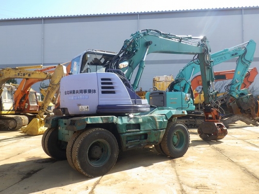 ขายรถขุดล้อยาง ยี่ห้อ KOMATSU รุ่น PW128UU-1S ขายรถขุดล้อยาง ยี่ห้อ KOMATSU รุ่น PW128UU-1S
