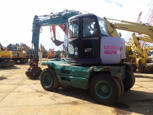 ขายรถขุดล้อยาง ยี่ห้อ KOMATSU รุ่น PW128UU-1S ขายรถขุดล้อยาง ยี่ห้อ KOMATSU รุ่น PW128UU-1S