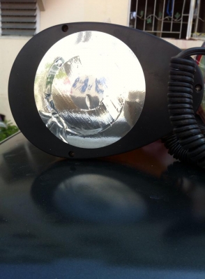 ไฟไซเรน ไฟฉุกเฉินติดรถ ทรงหยดน้ำ แบบหมุน