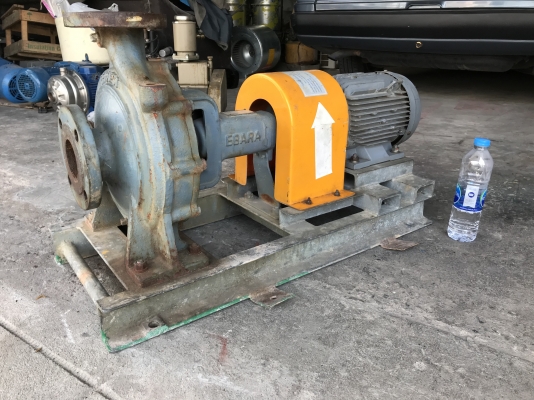 ขายชุดปั๊มน้ำหอยโข่ง Ebara 65x50FSJ ใบพัดทองเหลือง ขนาดเข้า 2.5นิ้ว ออก 2นิ้ว ชนมอเตอร์ 3HP. 380V 1400rpm. พร้อมแท่น สภาพสวยมาก พร้อมใช้งาน ราคา 9,800 บาท