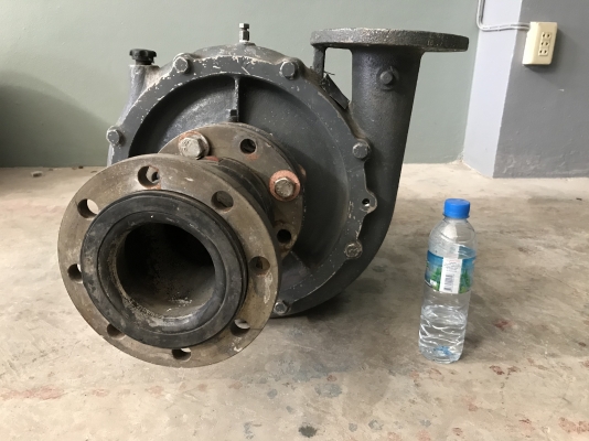 ขายหัวปั๊มน้ำหอยโข่งคุณภาพสูง Uchida made in Japan หัวโข่งปั๊ม+ใบพัดสแตนเลส อย่างดี ขนาดเข้า 4นิ้ว ออก 3นิ้ว รุ่นใบพัดใหญ่ส่งน้ำไกล สภาพสวย หมุนนิ่มพร้อมใช้งาน ราคา 12,500 บาท