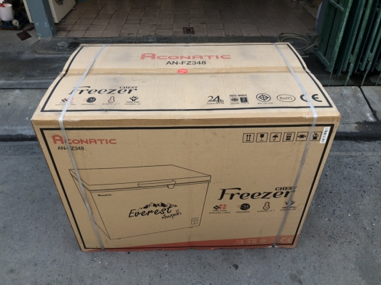 **** ขายถูกของใหม่ ตู้แช่ aconatic  ตัวใหญ่ 345 ลิตร / 12 คิว ****
