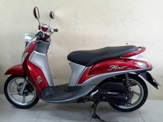 Yamaha Fino Deluxe 125 รีโมท ตัวท็อป โฉมใหม่ล่าสุด สภาพนางฟ้า 3800 กม. เอกสารครบพร้อมโอน