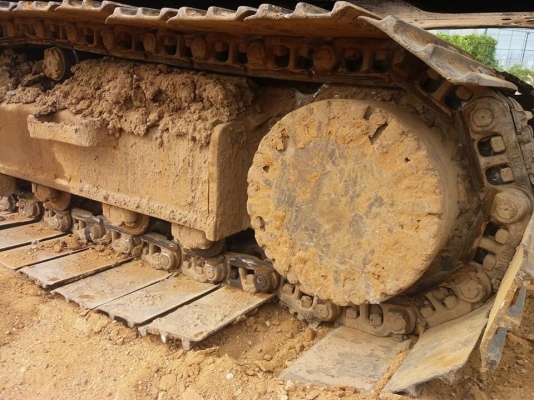 ขายรถ แบคโฮ CAT 320V2พภาพพร้อมไช้เอกสารทะเบียน