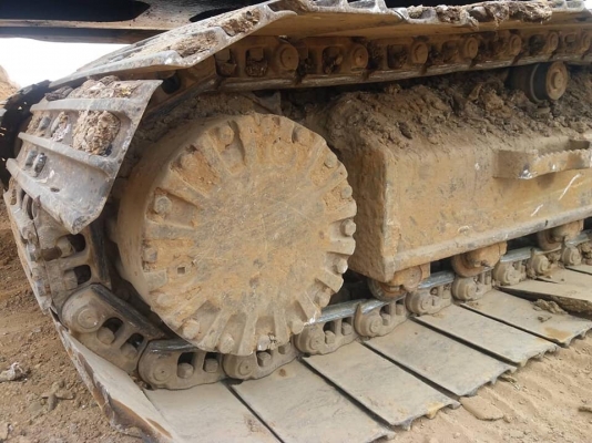 ขายรถ แบคโฮ CAT 320V2พภาพพร้อมไช้เอกสารทะเบียน