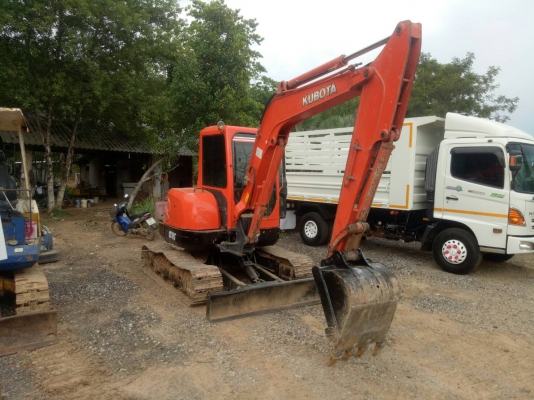 มีVDOขายแบคโฮKUBOTA KX1613 สภาพสวยพร้อมใช้งานราคา 450,000