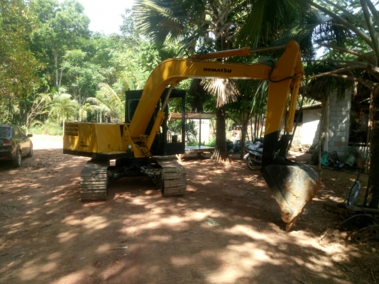 มี VDO ให้ชม.แบคโฮKOMATSU PC60-1 สภาพสวยพร้อมใช้ราคา 290,000