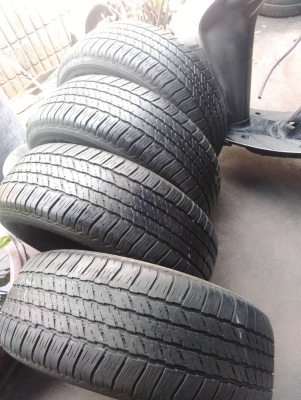 265/60R18​ BRIDGESTONE​ DUELER​ HT​684II​ ชุด​ 4​ เส้น​​ คู่​ละ​ 4500​ บาท​ โทร.0814273941​