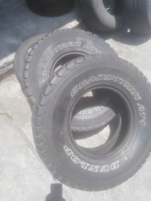 31x10.5​0R15​ DUNLOP​ GRANTREK​ A/T มี​ 2​ เส้น​ คู่​ละ​ 2200​ บาท​ โทร.081427941​​