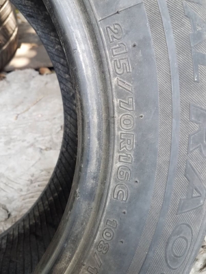 215/70R16​ HANKOOK​ ชุด​4​เส้น​ 2800​ บาท​ โทร.0814273941​