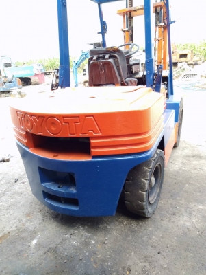รถฟอร์คลิฟต์ TOYOTA 5FD35 รถเก่านอกนำเข้า ยังไม่เคยใช้งานในไทย ยก 3.5 ตัน ยกสูง 3 เมตร สภาพดี พร้อมใช้งาน มีเอกสารใบอินวอยซ์