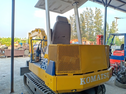 รถแบคโฮ KOMATSU PC20-6 รถเก่านอกนำเข้า ยังไม่เคยใช้งานในไทย ชม.ทำงานน้อย เครื่องดี ปั๊มดี แท็กยางใหม่ สภาพดีพร้อมใช้งาน มีเอกสารใบอินวอยซ์
