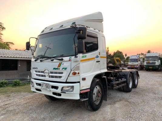 มาใหม่ อีกคัน ขาย 695,000 สิบล้อหัวลาก HINO MEGA ปี 49 น้ำมัน 2 เพลา (เครื่อง DAEWOO -320 แรง) 7 เกี