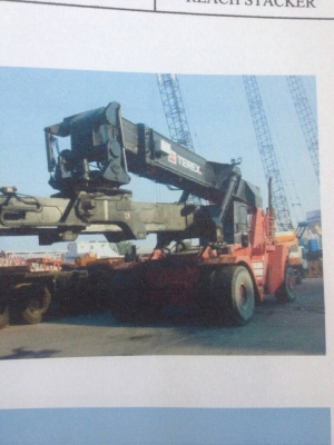 รถยกตู้คอนเทนเนอร์ ขนาด 45 ตัน ไมล์ 2100 ชม.ราคา 6500000