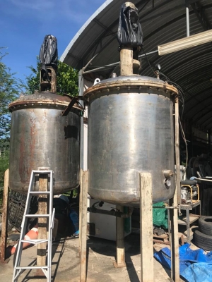 ถังกวน สแตนเลส 1,500 ลิตร