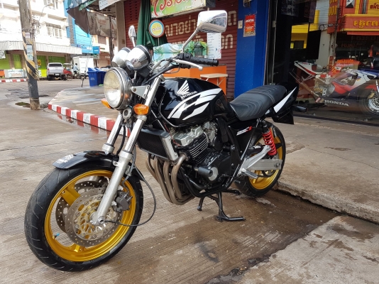 ขาย HONDA CB400 ปี96 เวอร์ชั่นS เดิมๆ เก็บงานสีใหม่ทั้งคัน เครื่องดีพร้อมใช้งาน อินวอยส์ สรรพสามิตร ขาย HONDA CB400 ปี96 เวอร์ชั่นS เดิมๆ เก็บงานสีใหม่ทั้งคัน เครื่องดีพร้อมใช้งาน อินวอยส์ สรรพสามิตร