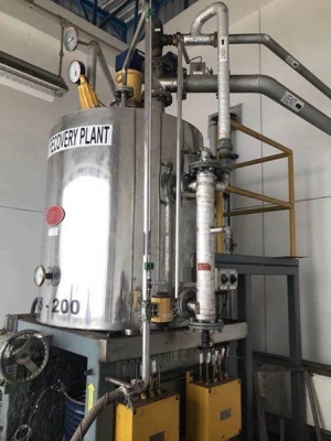 ชุด SOLVENT RECOVERY PLANT
