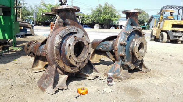 หัวปั้มน้ำหอยโข่งสเตนเลสญี่ปุ่น TAKI PUMP JAPAN เข้ามา 2 ตัว หมุนนิ่มพร้อมใช้งาน