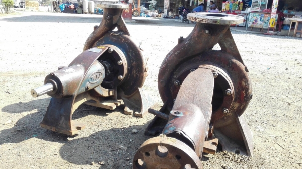 หัวปั้มน้ำหอยโข่งสเตนเลสญี่ปุ่น TAKI PUMP JAPAN เข้ามา 2 ตัว หมุนนิ่มพร้อมใช้งาน