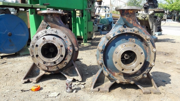 หัวปั้มน้ำหอยโข่งสเตนเลสญี่ปุ่น TAKI PUMP JAPAN เข้ามา 2 ตัว หมุนนิ่มพร้อมใช้งาน