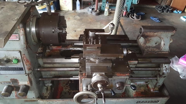 ขายครับขาย tuda 360 x 600 หัวจับ 9" รูผ่าน 2" ขายตามสภาพ ใช้งานได้ปกติ มีเพลาตัด feed ระบบเบรคตั้งแต่เกิด ไฟ 380 v 40000 บาท 0814583376 เอก ขายครับขาย tuda 360 x 600 หัวจับ 9" รูผ่าน 2" ขายตามสภาพ ใช้งานได้ปกติ มีเพลาตัด feed ระบบเบรคตั้งแต่เกิด ไฟ 380 v 40000 บาท 0814583376 เอก