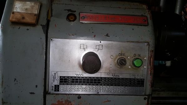 ขายครับขาย tuda 360 x 600 หัวจับ 9" รูผ่าน 2" ขายตามสภาพ ใช้งานได้ปกติ มีเพลาตัด feed ระบบเบรคตั้งแต่เกิด ไฟ 380 v 40000 บาท 0814583376 เอก ขายครับขาย tuda 360 x 600 หัวจับ 9" รูผ่าน 2" ขายตามสภาพ ใช้งานได้ปกติ มีเพลาตัด feed ระบบเบรคตั้งแต่เกิด ไฟ 380 v 40000 บาท 0814583376 เอก