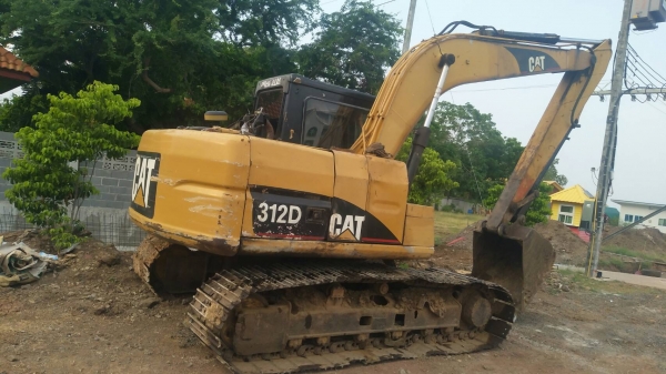 ขายรถแบคโฮ CAT 312 V2 7DK เอกสารใบอินวอย