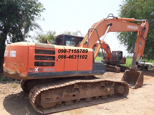 ขาย!! >>> Hitachi Zx200 รุ่น 5G 7,000 ชม. พร้อมลุยงาน ราคาคุยกันได้ <<< เบอร์ติดต่อ 098-7155789 086-4631102