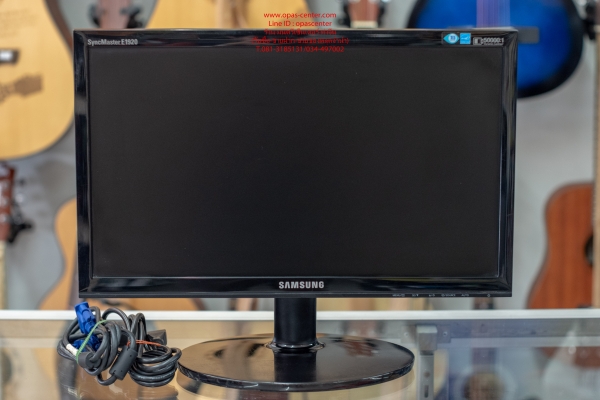 จอคอมพ์ LED Samsung รุ่น E1920X 18.5 นิ้ว สภาพใหม่ มีสายไฟและสายต่อ