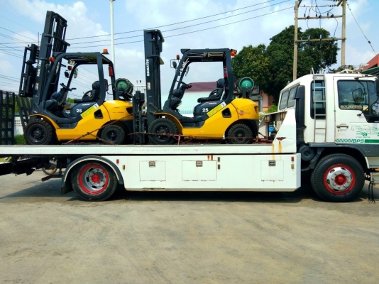 ****บริการขนส่งขนย้าย รถโฟร์คลิฟท์Forklift****ขนส่งขนย้ายรถตัก รถขุด รถทุกชนิด