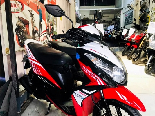 MIO 125 i rr สีขาวดำแดง เครื่องเดิมดี สีสวย 24900